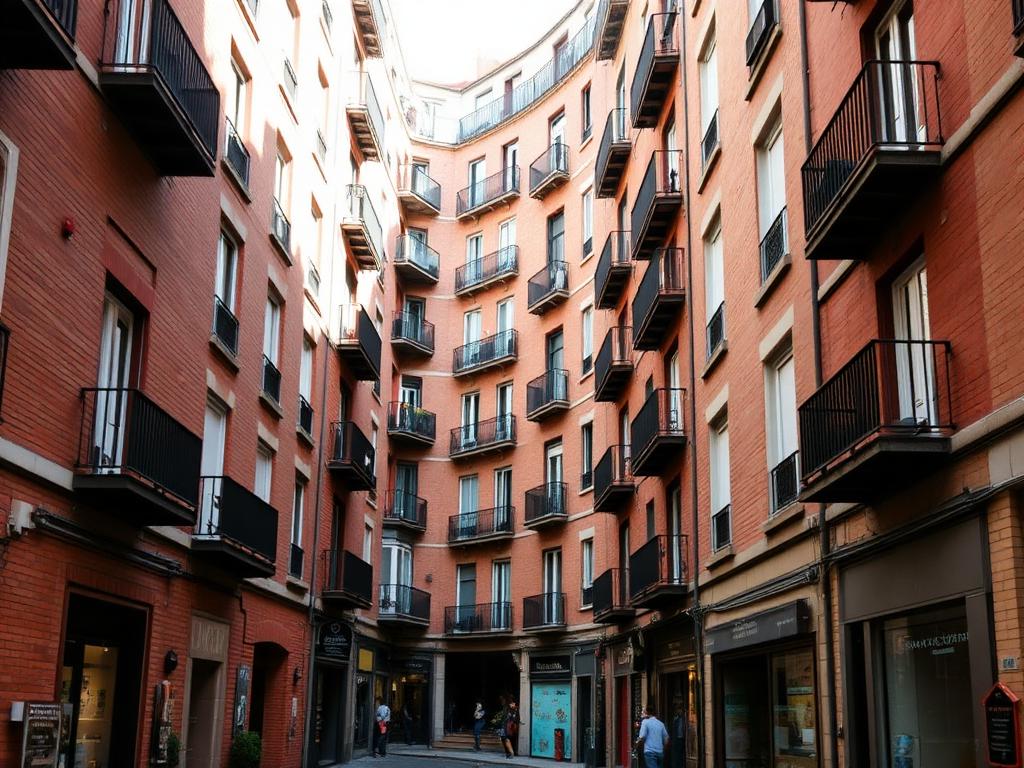 Calle del barrio de Embajadores, Madrid